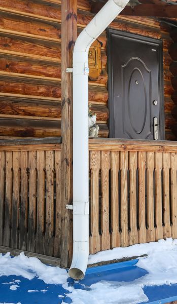 Cost of Porch Downspout Installation in Cordova