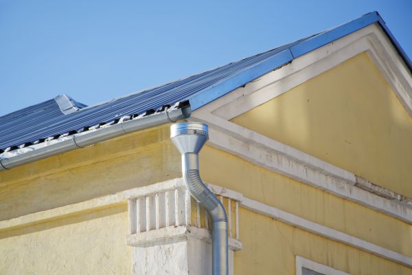 Cost of Steel Downspout Installation in Cordova