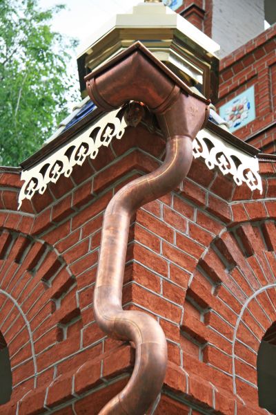 Cost of Church Downspout Installation in Cordova